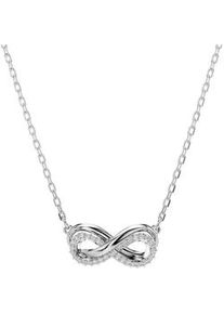 Kette mit Anh&auml;nger Swarovski "Hyperbola", silber (metallfarben, kristallwei&szlig;), Halsketten, Damen, Metall, L: 45, mit Swarovski Kristall