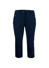 3/4-Hose DEPROC ACTIVE "KENORA PIRATE WOMEN", Damen, Gr. 36/38 (M), Normalgr&ouml;&szlig;en, blau (navy), 97% Polyester; 3% Elasthan, Hosen, auch in Gro&szlig;en Gr&ouml;&szlig;en erh&auml;ltlich