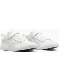 Sneaker Converse "PRO BLAZE STRAP LEATHER", Damen, Gr. 31, wei&szlig;, Leder, Schuhe Sneaker