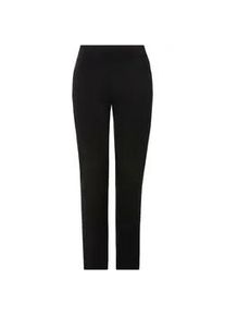 Schlupfhose KjBRAND "Schlupfhose Susie in Bi-Stretch, Kammgarnoptik", Damen, Gr. 25, K-Gr, schwarz, Web, Obermaterial: 63% Polyester, 35% Viskose, 2% Elasthan, bequem kn&ouml;chelfrei, Hosen Schlupfhose, Sommerhose, ideal f&uuml;r kr&auml;ftige Oberschenkel