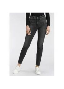 Levi's Slim-fit-Jeans LEVI'S "311 SHAPING SKINNY", Damen, Gr. 26, L&auml;nge 32, schwarz (schwarz worn in), Denim/Jeans, Obermaterial: 70% Baumwolle, 20% Polyester, 8% Viskose, 2% Elasthan, Abriebeffekte, unifarben, skinny fit lang, Jeans Slim-fit-Jeans, im 5-Pocket-Stil, Topseller