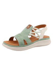 Romika Sandaletten - Damen - Gr. 37 - gr&uuml;n