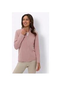 Strickjacke Classic Basics, Damen, Gr. 50, lila (hortensie), 100% Polyacryl, unifarben, Strickjacken Strickjacke