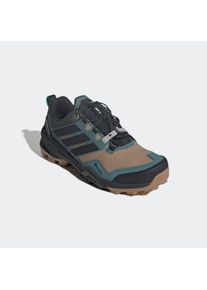 Wanderschuh adidas terrex "TERREX SKYCHASER GORE-TEX", Herren, Gr. 43, schwarz (cardboard, core schwarz, legend ivy), Synthetik, Textil, Schuhe Wanderschuh, wasserdicht dank Gore-Tex Membrane