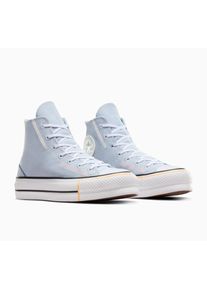 Sneaker Converse "CHUCK TAYLOR ALL STAR LIFT PLATFORM", Damen, Gr. 36, lila (cloudy daze), Textil, Schuhe Sneaker