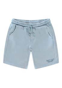 Shorts Cars Jeans "Kids RYDAR Short", Jungen, Gr. 8 (122), N-Gr, blau (grau blau), Web, Obermaterial: 100% Baumwolle, unifarben, regular fit, Hosen Shorts