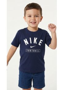 T-Shirt Nike Sportswear "NKB FOOTBALL BCS FIELD SPORT T", Jungen, Gr. 116 (6), blau (midnight navy), Obermaterial: 60% Baumwolle, 40% Polyester, Shirts T-Shirt, f&uuml;r Kinder