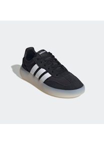 Sneaker adidas Sportswear "BARREDA DECODE KIDS", Damen, Gr. 35,5, core schwarz, ftwr wei&szlig;, core wei&szlig;, Leder, Textil, Schuhe Sneaker, inspiriert vom adidas Handball Spezial, f&uuml;r Kinder & Jugendliche
