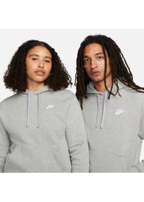 Kapuzensweatshirt Nike Sportswear "CLUB FLEECE PULLOVER HOODIE", Herren, Gr. XXL, grau, Obermaterial: 80% Baumwolle, 20% Polyester, B&uuml;ndchen, Sweatshirts Kapuzensweatshirt