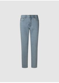 High-waist-Jeans Pepe Jeans "TAPERED JEANS HW", Damen, Gr. 28, L&auml;nge 30, light enzyme, Denim/Jeans, Obermaterial: 98% Baumwolle, 2% Elasthan, gerade, unten schmal lang, Jeans High-waist-Jeans