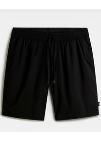 Boardshorts Vans "PRIMARYSOLIDELASTICBOARDSHORT", Herren, Gr. XL, N-Gr, schwarz, Obermaterial: 59% Baumwolle, 41% Polyester, Hosen Boardshorts