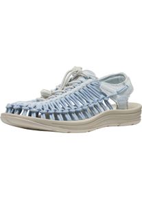 Sandale Keen "UNEEK CANVAS", Damen, Gr. 40, ballad blau, ballad blau, Synthetik, Textil, Schuhe Sandale