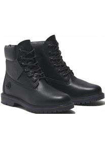 Schn&uuml;rboots Timberland "6in Hert Bt Cupsole- W", Damen, Gr. 39, schwarz, Leder, Schuhe Schn&uuml;rboots, Winterstiefel, Schn&uuml;rstiefel, Winterschuhe