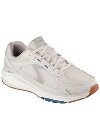 Sneaker Skechers "VERTEX", Herren, Gr. 48,5, beige (hellbeige), Leder, Mesh, Schuhe Sneaker, Retro Sneaker, Schn&uuml;rschuh mit Air-Cooled Memory Foam