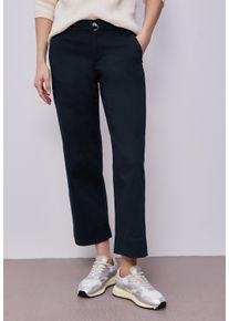 Stoffhose Street One, Herren, Gr. 46, L&auml;nge 28, shadowed navy, Web, Obermaterial: 67% Baumwolle, 30% Polyester, 3% Elasthan. Futter: 100% Polyester, unifarben, regular fit kn&ouml;chelfrei, Hosen Stoffhose, mit G&uuml;rteldetail