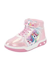 Sneaker Disney "UNICORN", M&auml;dchen, Gr. 27, pink, Synthetik, Schuhe Sneaker, mit cooler Blinkfunktion