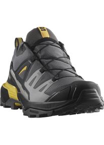 Wanderschuh Salomon "X ULTRA 360 GORE-TEX", Herren, Gr. 45, castlerock, schwarz, spicy mustard, Synthetik, Textil, Schuhe Wanderschuh, wasserdicht dank Gore-Tex Membrane