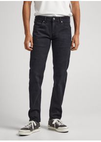 Slim-fit-Jeans Pepe Jeans "HATCH", Herren, Gr. 34, L&auml;nge 30, schwarz, Denim/Jeans, Obermaterial: 100% Baumwolle, slim fit lang, Jeans Slim-fit-Jeans, im 5-Pocket Design