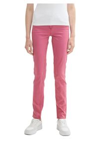 5-Pocket-Hose Tom Tailor "ALEXA slim", Damen, Gr. 46, L&auml;nge 32, pink (pink velvet), Web, Obermaterial: 98% Baumwolle, 2% Elasthan. Futter: 100% Baumwolle, unifarben, slim fit lang, Hosen 5-Pocket-Hose, mit Stretch