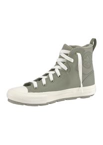 Sneakerboots Converse "CHUCK TAYLOR ALL STAR BERKSHIRE BOOT", Damen, Gr. 37, gr&uuml;n (khaki), Synthetik, Schuhe Sneakerboots, gef&uuml;ttert