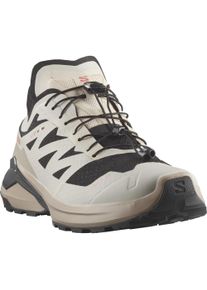 Laufschuh Salomon "XA META GORE-TEX W MIF", Damen, Gr. 38, schwarz, oxford tan, tender peach, Synthetik, Textil, Schuhe Laufschuh, wasserdicht