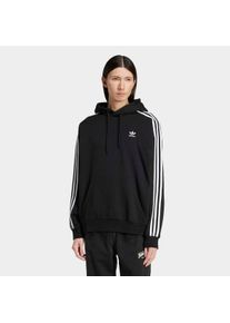 Sweatshirt adidas originals "ADICOLOR BAGGY FIT HOODIE", Herren, Gr. XL, schwarz, Obermaterial: 70% Baumwolle, 30% Polyester, Rundhals, angesetztes B&uuml;ndchen, Sweatshirts Sweatshirt