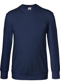 K&Uuml;BLER Longsleeve K&Uuml;BLER "Sweatshirt", Herren, Gr. XL, blau (dunkelblau), Obermaterial: 50% Baumwolle CO. 50% Polyester PES., Shirts Longsleeve