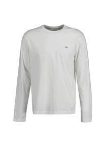 Longsleeve Gant "Longsleeve REGULAR SHIELD LONG SLEEVE 1er Pack", Damen, Gr. XL, wei&szlig;, Obermaterial: 100% Baumwolle CO., Shirts Longsleeve