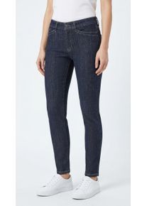 Skinny-fit-Jeans MAC "DREAM SKINNY", Damen, Gr. 46, L&auml;nge 30, fashion rinsed, Denim/Jeans, Obermaterial: 90% Baumwolle, 7% Elastomultiester, 3% Elasthan, unifarben, skinny fit kn&ouml;chellang, Jeans Skinny-fit-Jeans, mit aufwendig gearbeiteten Details an den Taschen