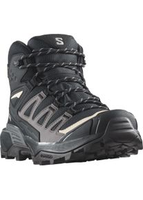 Wanderschuh Salomon "X ULTRA 360 MID GORE-TEX", Damen, Gr. 40, schwarz, Synthetik, Schuhe Wanderschuh, wasserdicht