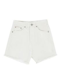 Jeansshorts Cars Jeans, M&auml;dchen, Gr. 14 (164), N-Gr, wei&szlig;, Denim/Jeans, Obermaterial: 100% Baumwolle, unifarben, regular fit kurz, Jeans Jeansshorts