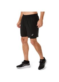 Laufshorts asics "asics CORE 2-N-1 7IN SHORT", Herren, Gr. M, N-Gr, performance schwarz, performance schwarz, Obermaterial: 100% Polyester, Hosen Laufshorts