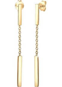 Paar Ohrh&auml;nger Elli "Schmuck Geschenk Silber 925 Ohrringe", gold (gelbgoldfarben), Ohrringe, Damen, Silber 925 (Sterlingsilber), Paar Ohrh&auml;nger