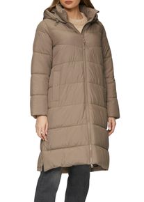 Steppmantel s.Oliver, Damen, Gr. 40, braun, Web, Obermaterial: 100% Polyester. Futter: 100% Polyester, unifarben, lang, M&auml;ntel Steppmantel, im Relaxed Fit