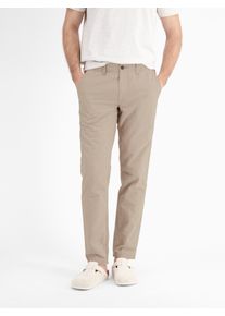 Chinohose Lerros "Sommerliche Chino mit Leinenanteil, RELAX FIT", Herren, Gr. 31, L&auml;nge 34, light dune beige, 74% Baumwolle, 26% Leinen, Hosen Chinohose