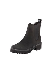 Schn&uuml;rboots Timberland "CARNABY COOL MID CHELSEA BOOT", Damen, Gr. 38, jet schwarz, Leder, Schuhe Schn&uuml;rboots, Stiefelette, Winterschuhe, Ankle Boots