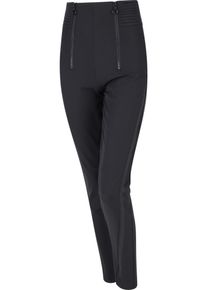 R&ouml;hrenhose Sportalm KITZB&Uuml;HEL, Damen, Gr. 36, N-Gr, schwarz, Web, Obermaterial: 86% Polyamid, 14% Elasthan, clean, unifarben, regular fit lang, Hosen R&ouml;hrenhose, mit zwei Rei&szlig;verschl&uuml;ssen vorne