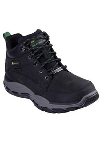 Schn&uuml;rstiefel Skechers "RESPECTED JOHN DEERE-LANDIN", Herren, Gr. 40, schwarz, Leder, Schuhe Schn&uuml;rstiefel, Boots mit John Deere Collaboration