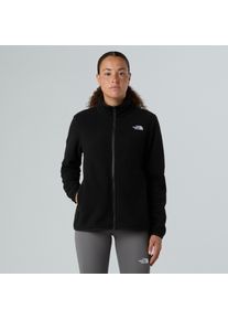 Fleecejacke The North Face "W GLACIER FLEECE JACKET", Damen, Gr. S, tnf schwarz, Obermaterial: 100% Polyester, normal, Jacken Fleecejacke, f&uuml;r Erwachsene, feuchtigkeitsabweisendes Material, sportlicher Stil