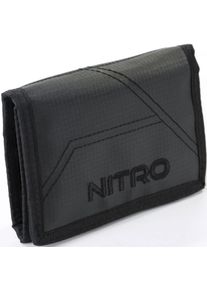 Geldb&ouml;rse Nitro "Wallet", M&auml;dchen, schwarz (tough schwarz), Kunstfaser, Kleinlederwaren Geldb&ouml;rse, Geldbeutel, Wallet, Portmonaie, Etui f&uuml;r Scheine und M&uuml;nzen