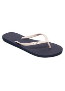 Sandale Roxy "Viva Tone", Damen, Gr. 9(40), blau (navy), Obermaterial:Obermaterial: 98% Synthetikmaterial, 2% Metall / Futter: 100% Synthetikmaterial / Au&szlig;ensohle: 100% Moosgummi;, Schuhe Sandale