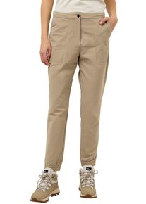 Outdoorhose Jack Wolfskin "NEWPORT", Damen, Gr. 44, N-Gr, braun (anis), Obermaterial: 89% Polyester, 11% Elasthan, Hosen Outdoorhose