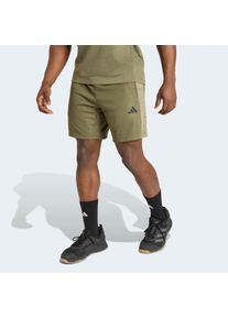 Shorts adidas Performance "WE ALLSET SHO", Damen, Gr. L, L-Gr, olive strata, innenbeinl&auml;nge ca. 23 cm, Obermaterial: 100% Polyester, Hosen Shorts