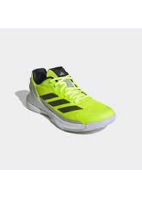 Tennisschuh adidas Performance "CRAZYQUICK PADEL", Herren, Gr. 41, gr&uuml;n (lucid lemon, core schwarz, silber metallic), Synthetik, Textil, Schuhe Tennisschuh, besonders geeignet f&uuml;r Padel