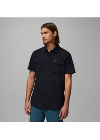 Funktionshemd Columbia, Herren, Gr. S (46), N-Gr, schwarz, Obermaterial: 100% Polyester, Hemden Funktionshemd, bequeme Passform, sportlicher Stil, leichtes Tragegef&uuml;hl