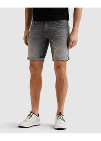 PME-Legend Shorts PME LEGEND "NIGHTFLIGHT SHORTS", Damen, Gr. 36, N-Gr, grau fresh tone, Web, Obermaterial: 98% Baumwolle, 2% Elasthan, Hosen Shorts, Sommerhose