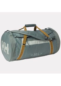 Reisetasche Helly Hansen "HH DUFFEL BAG 2 30L", Damen, Gr. B/H/T: 50cm x 27cm x 27cm, grau cactus, Polyester, Taschen Reisetasche, als Rucksack tragbar, mit separatem Packbeutel, wasserabweisend