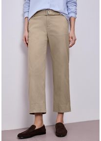 Stoffhose Street One, Herren, Gr. 46, L&auml;nge 28, safari beige, Web, Obermaterial: 67% Baumwolle, 30% Polyester, 3% Elasthan. Futter: 100% Polyester, unifarben, regular fit kn&ouml;chelfrei, Hosen Stoffhose, mit G&uuml;rteldetail