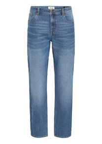 !Solid Bequeme Jeans SOLID "Bequeme Jeans SDRyon", Damen, Gr. 38, L&auml;nge 34, blau (middle blau denim), Obermaterial: 63% Baumwolle CO. 35% Polyester PES. 2% Elasthan EL., Jeans Bequeme Jeans