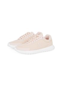Sneaker Calvin Klein Jeans "3 EVA RUNNER MESH WN", Damen, Gr. 40, rosa (rose), Lederimitat, Polyester, Schuhe Sneaker, Freizeitschuh, Halbschuh, Schn&uuml;rschuh mit Logoschriftzug